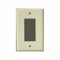Can-Am Supply InvisiPlate Wallplate, 5 in L, 5 in W, 2 -Gang SM-T-2